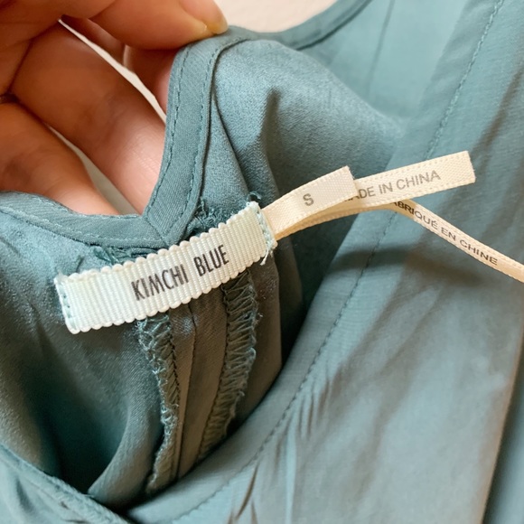 Urban Outfitters ‘Kimchi Blue’ Teal Romper size S - Picture 4 of 4